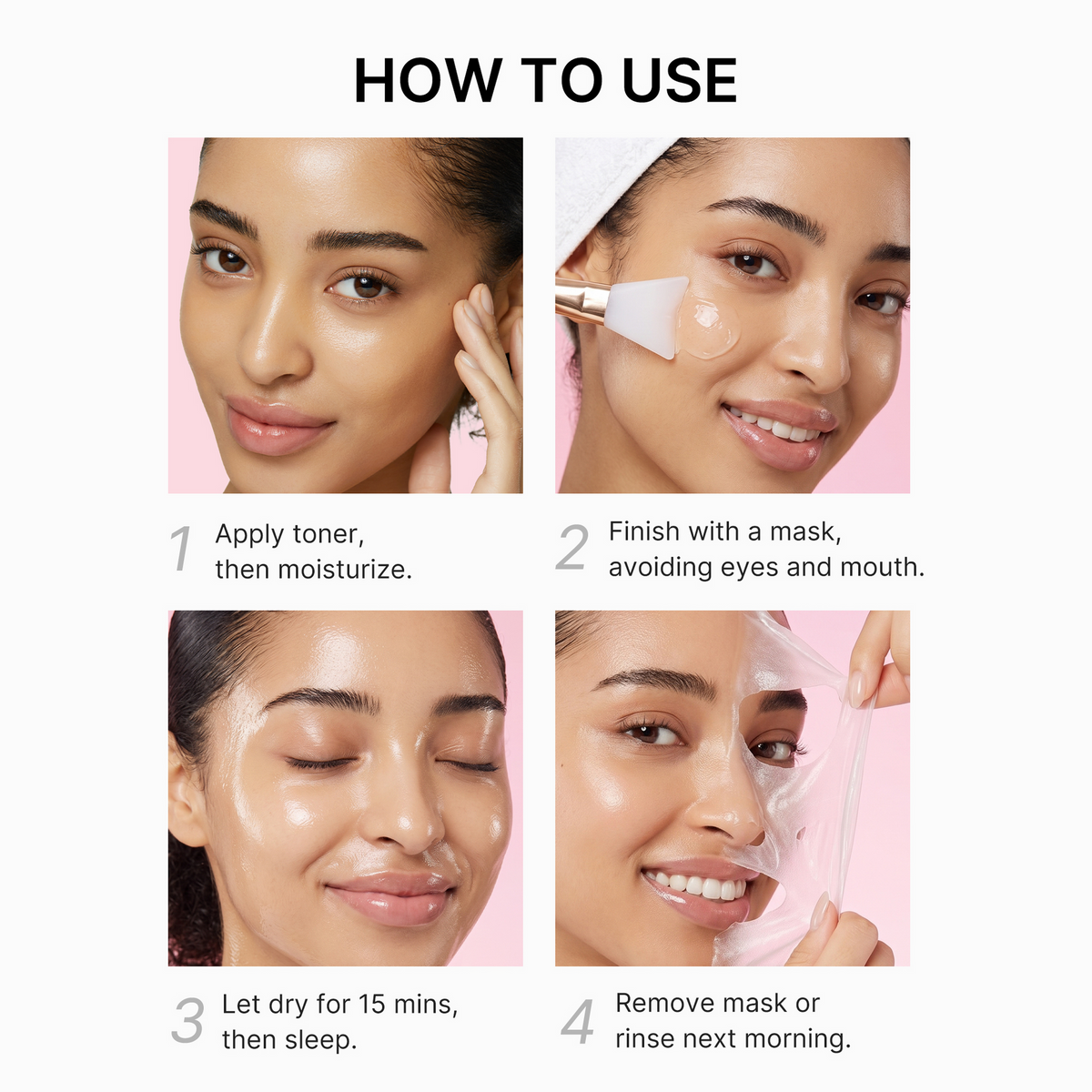 PDRN Pink Glow Full Set | Affordable Glass Glow 7-Day Skincare Set
